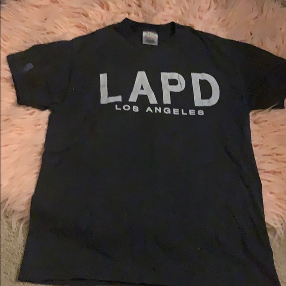 t shirt lapd